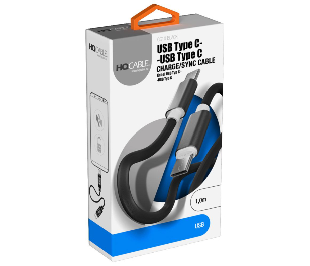 HQCable USB-C USB-C 1M, czarny - 1459703 - zdjęcie 3